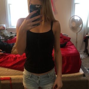 hollister blue jean short